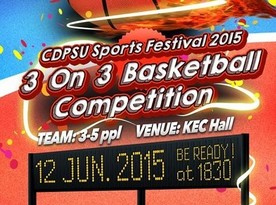 ICSU Sports Festival 2015 3-on-3 Basketball Competition